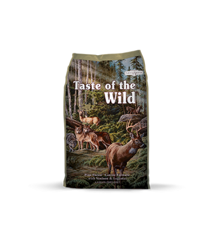 TASTE OF THE WILD PINE FOREST COM VEADO E LEGUMES 2KG
